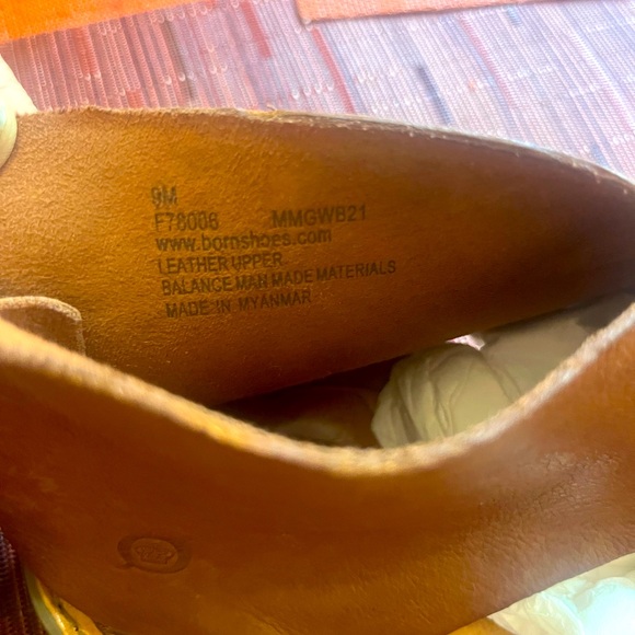 Born Sandals Brown/Tan leather, comfy!! Size 9 - Picture 3 of 6